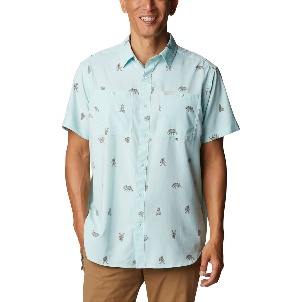 Columbia camisa montaña manga corta hombre Columbia Utilizer Printed Woven Short Sleeve 03 Columbia camisa montaña manga corta hombre Columbia Utilizer Printed Woven Short Sleeve 03