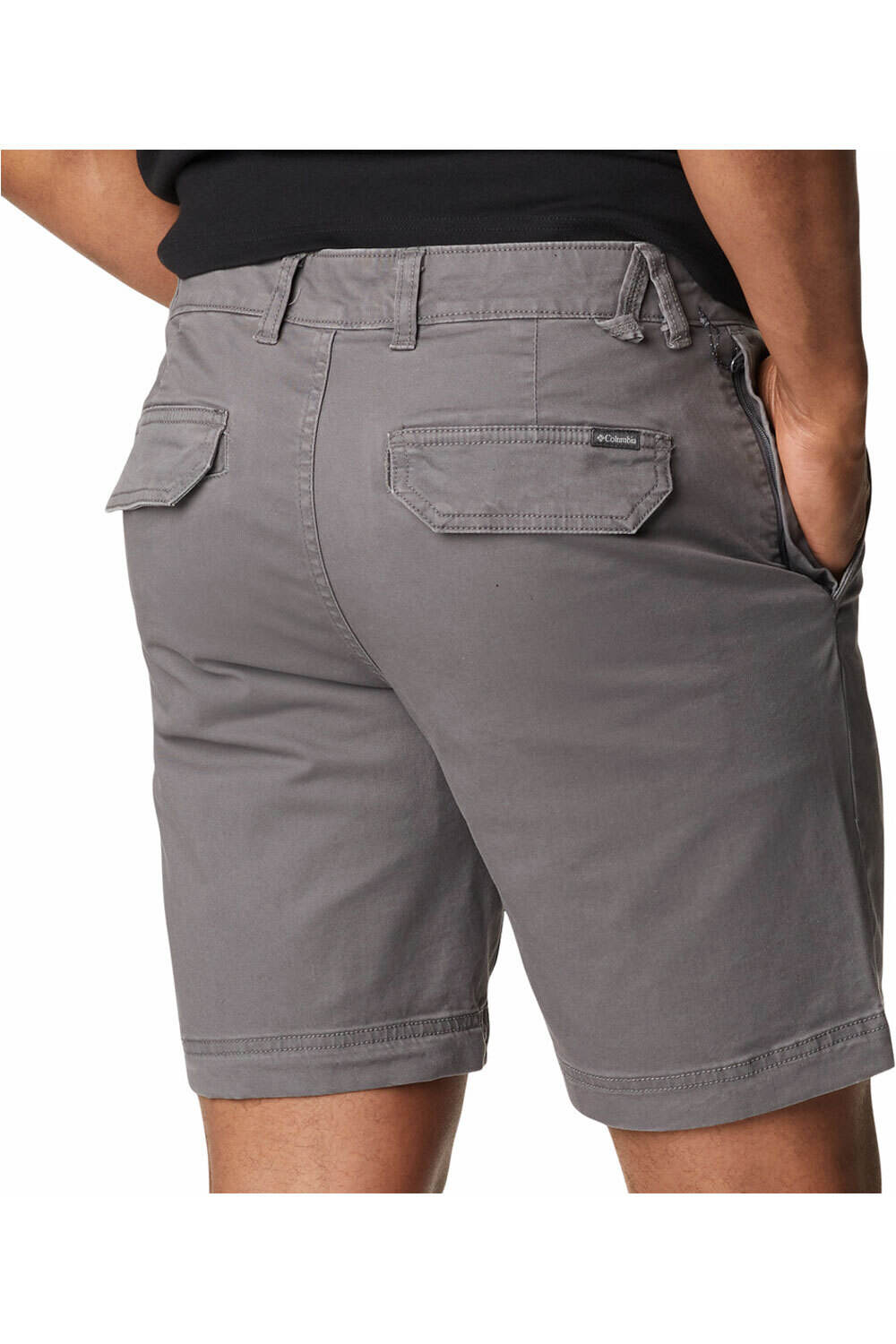 Columbia pantalón corto montaña hombre Columbia Pacific Ridge Chino Short vista detalle Columbia pantalón corto montaña hombre Columbia Pacific Ridge Chino Short vista detalle