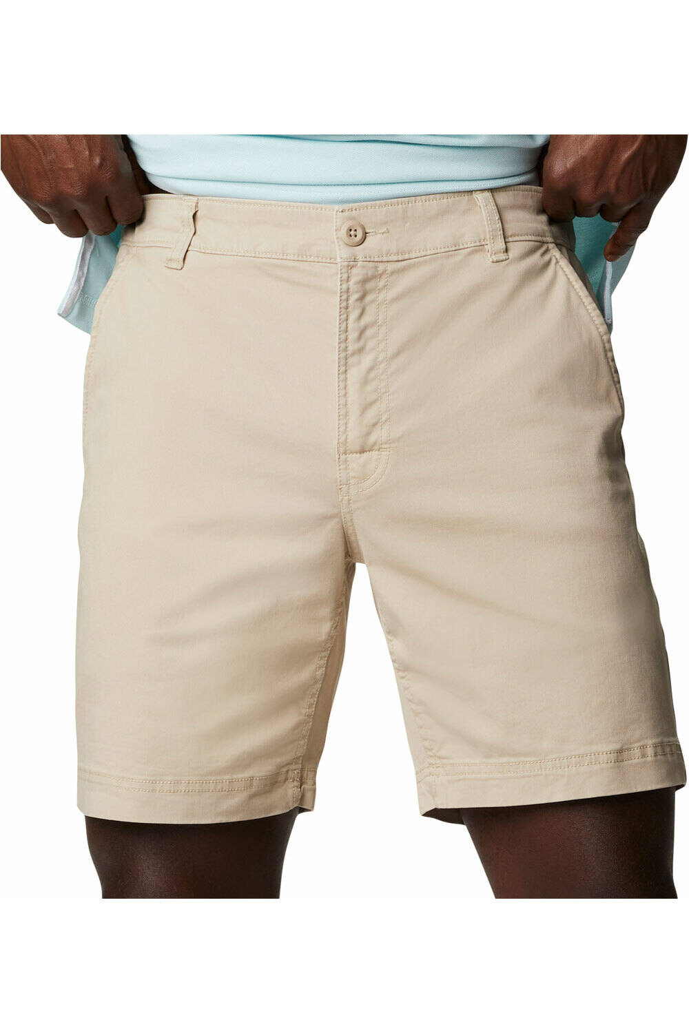 Columbia pantalón corto montaña hombre Columbia Pacific Ridge Chino Short vista trasera Columbia pantalón corto montaña hombre Columbia Pacific Ridge Chino Short vista trasera