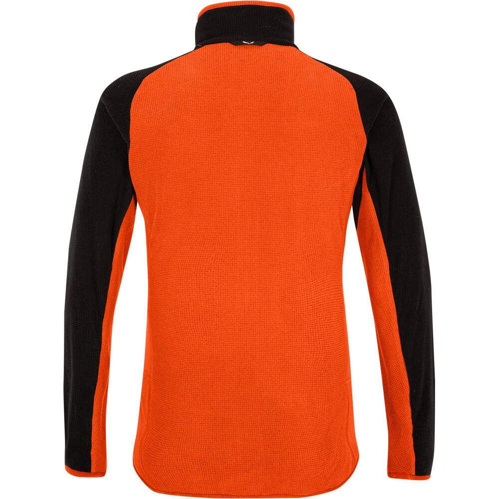 Salewa forro polar hombre Salewa PAGANELLA PL M JKT vista trasera Salewa forro polar hombre Salewa PAGANELLA PL M JKT vista trasera