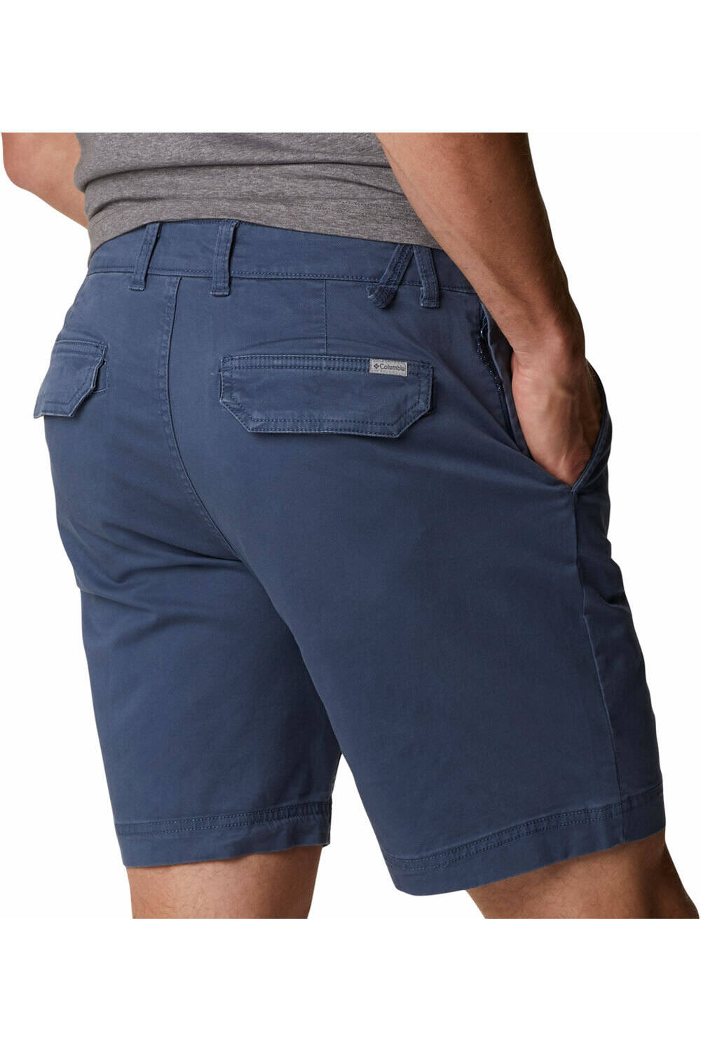 Columbia pantalón corto montaña hombre Columbia Pacific Ridge Chino Short vista detalle Columbia pantalón corto montaña hombre Columbia Pacific Ridge Chino Short vista detalle