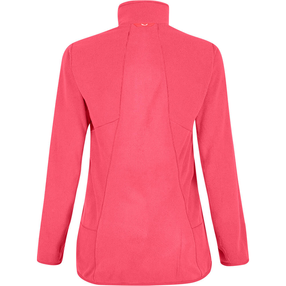 Salewa forro polar mujer Salewa PAGANELLA PL W JKT vista trasera Salewa forro polar mujer Salewa PAGANELLA PL W JKT vista trasera