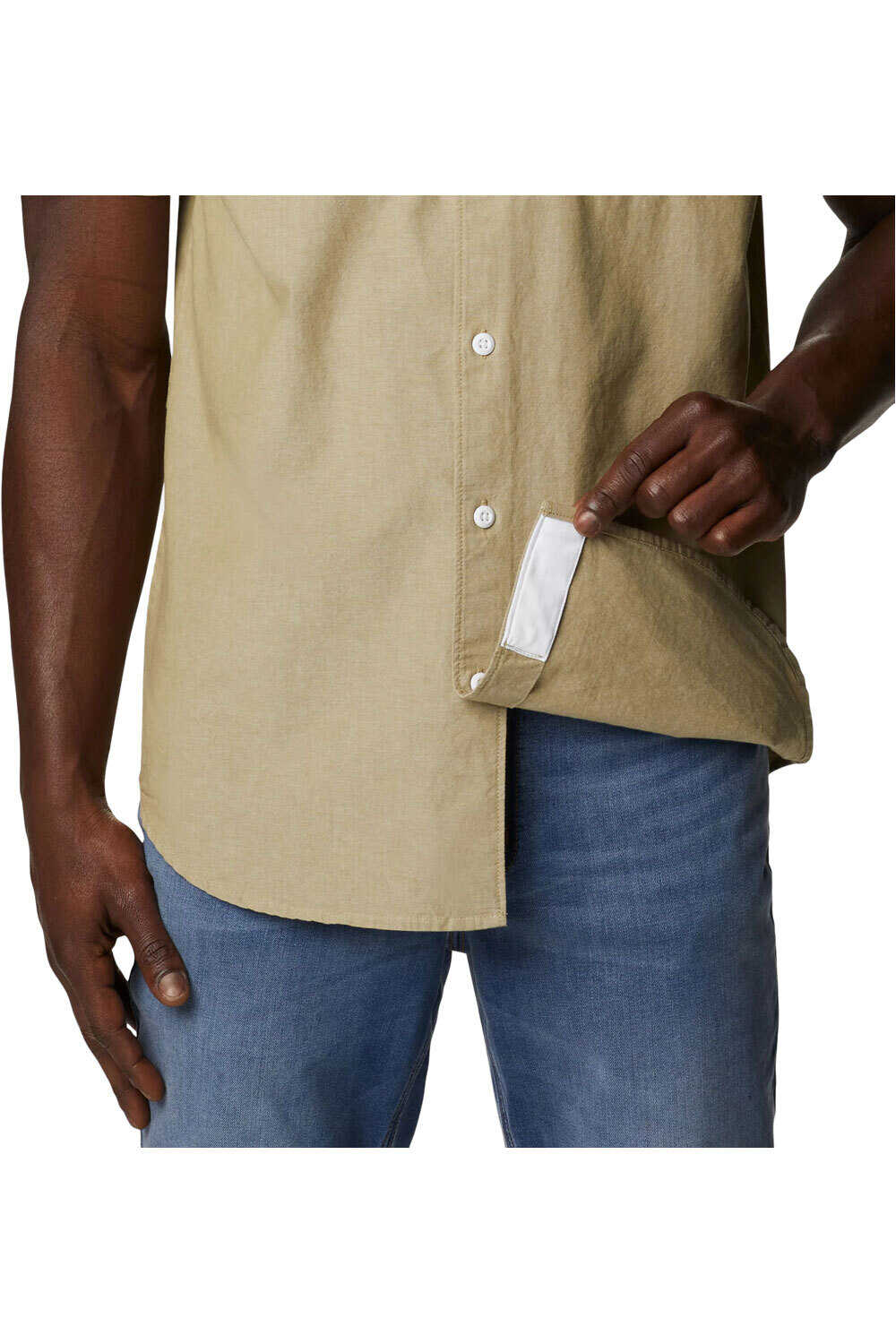 Columbia camisa montaña manga corta hombre Columbia Scenic Ridge Woven Short Sleeve vista detalle Columbia camisa montaña manga corta hombre Columbia Scenic Ridge Woven Short Sleeve vista detalle