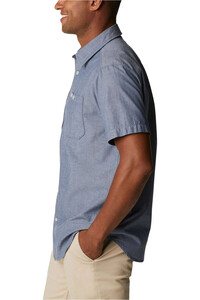 Columbia camisa montaña manga corta hombre Columbia Scenic Ridge Woven Short Sleeve vista detalle Columbia camisa montaña manga corta hombre Columbia Scenic Ridge Woven Short Sleeve vista detalle