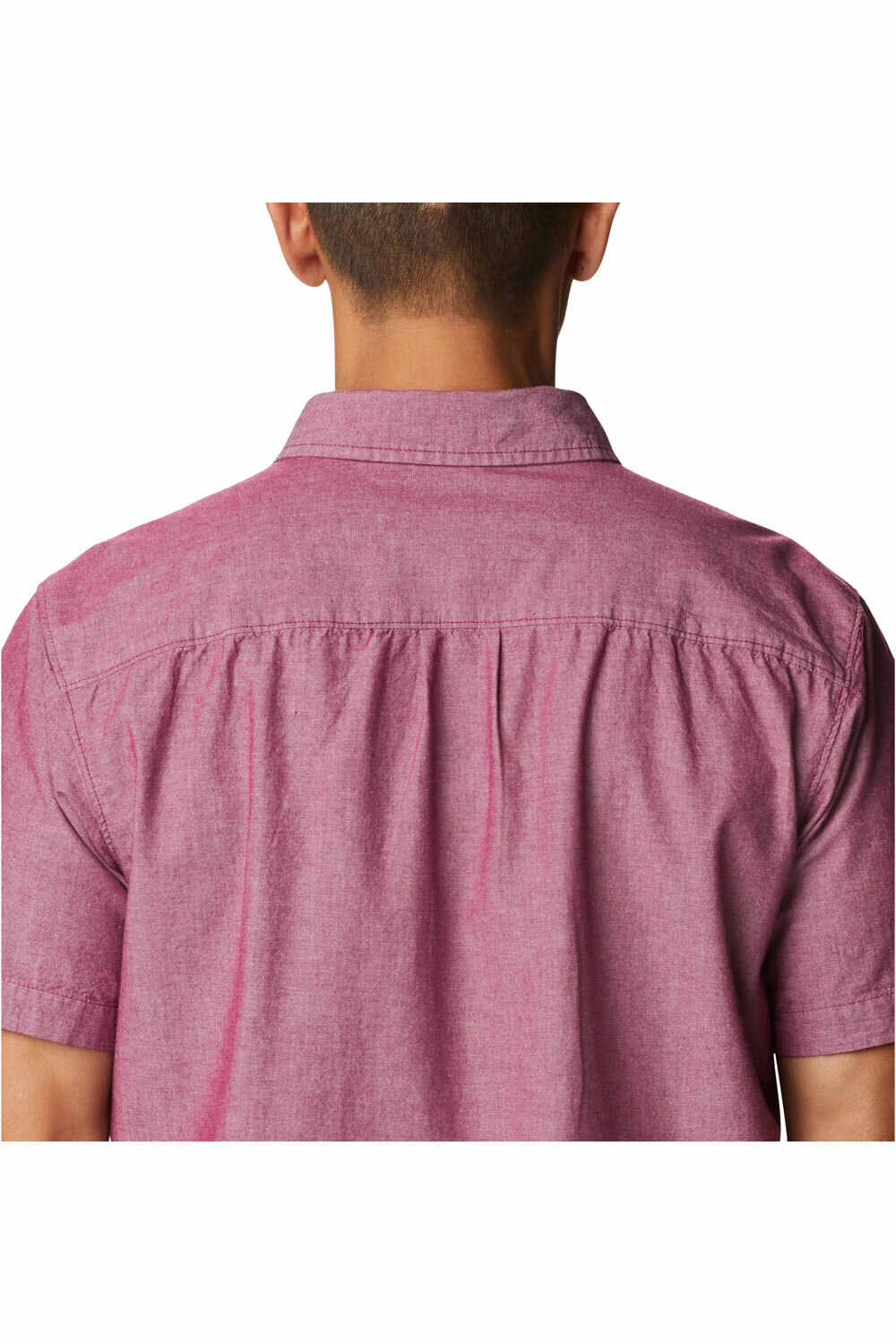 Columbia camisa montaña manga corta hombre Columbia Scenic Ridge Woven Short Sleeve vista trasera Columbia camisa montaña manga corta hombre Columbia Scenic Ridge Woven Short Sleeve vista trasera
