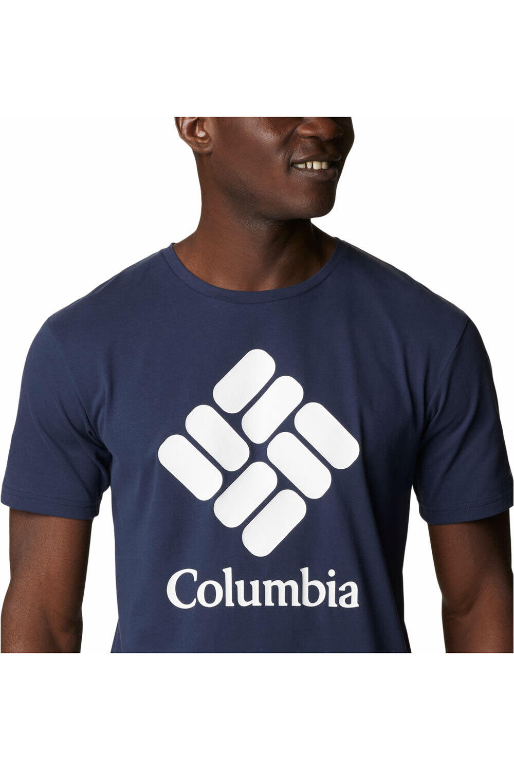 Columbia camiseta montaña manga corta hombre Columbia Pacific Crossing Graphic Tee vista trasera Columbia camiseta montaña manga corta hombre Columbia Pacific Crossing Graphic Tee vista trasera