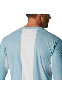Columbia camiseta montaña manga larga hombre Columbia M Titan Pass Sun Deflector LS Tee 2.0 vista detalle Columbia camiseta montaña manga larga hombre Columbia M Titan Pass Sun Deflector LS Tee 2.0 vista detalle