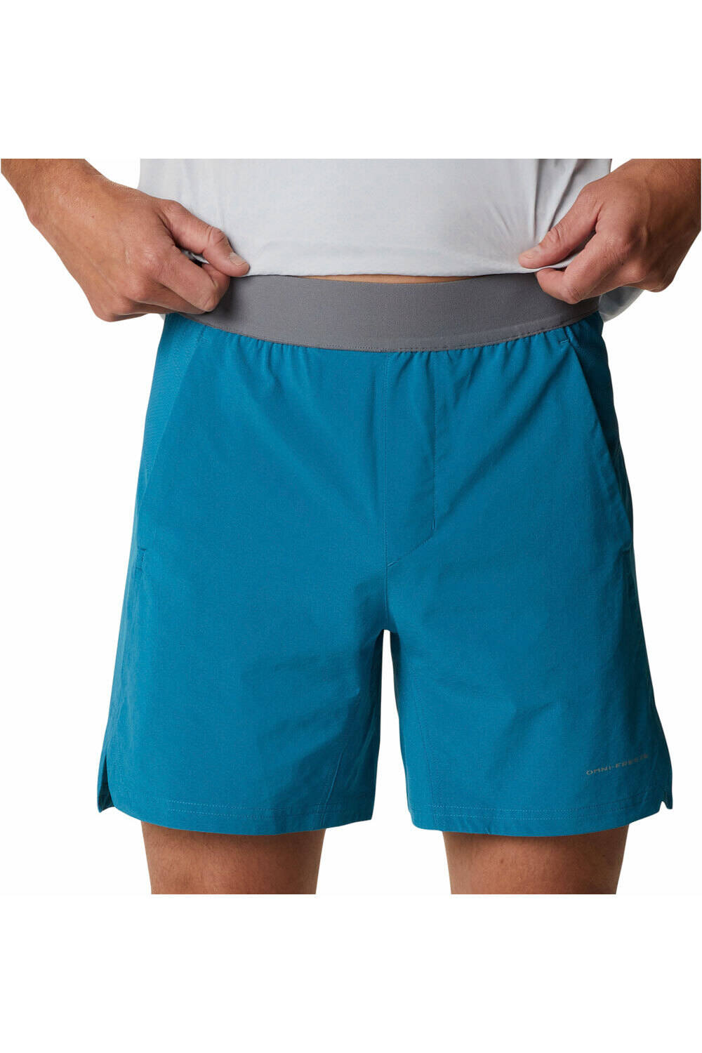 Columbia pantalón corto montaña hombre Columbia M Titan Pass LW Short 2.0 vista trasera Columbia pantalón corto montaña hombre Columbia M Titan Pass LW Short 2.0 vista trasera