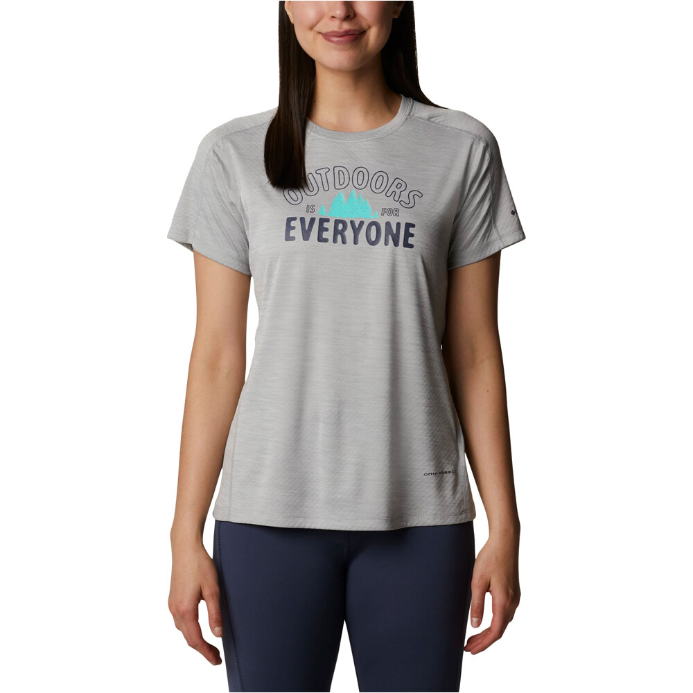 Columbia camiseta montaña manga corta mujer Columbia W Zero Rules Graphic Crew 03 Columbia camiseta montaña manga corta mujer Columbia W Zero Rules Graphic Crew 03