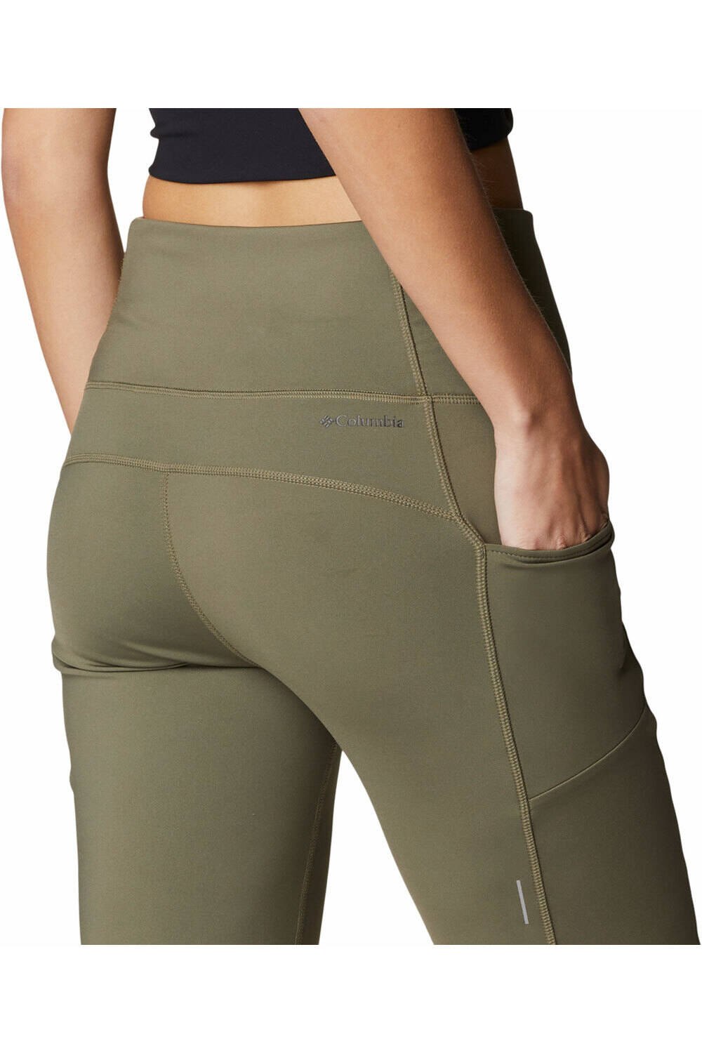 Columbia malla larga mujer Columbia Windgates 1/2 Tight vista detalle Columbia malla larga mujer Columbia Windgates 1/2 Tight vista detalle