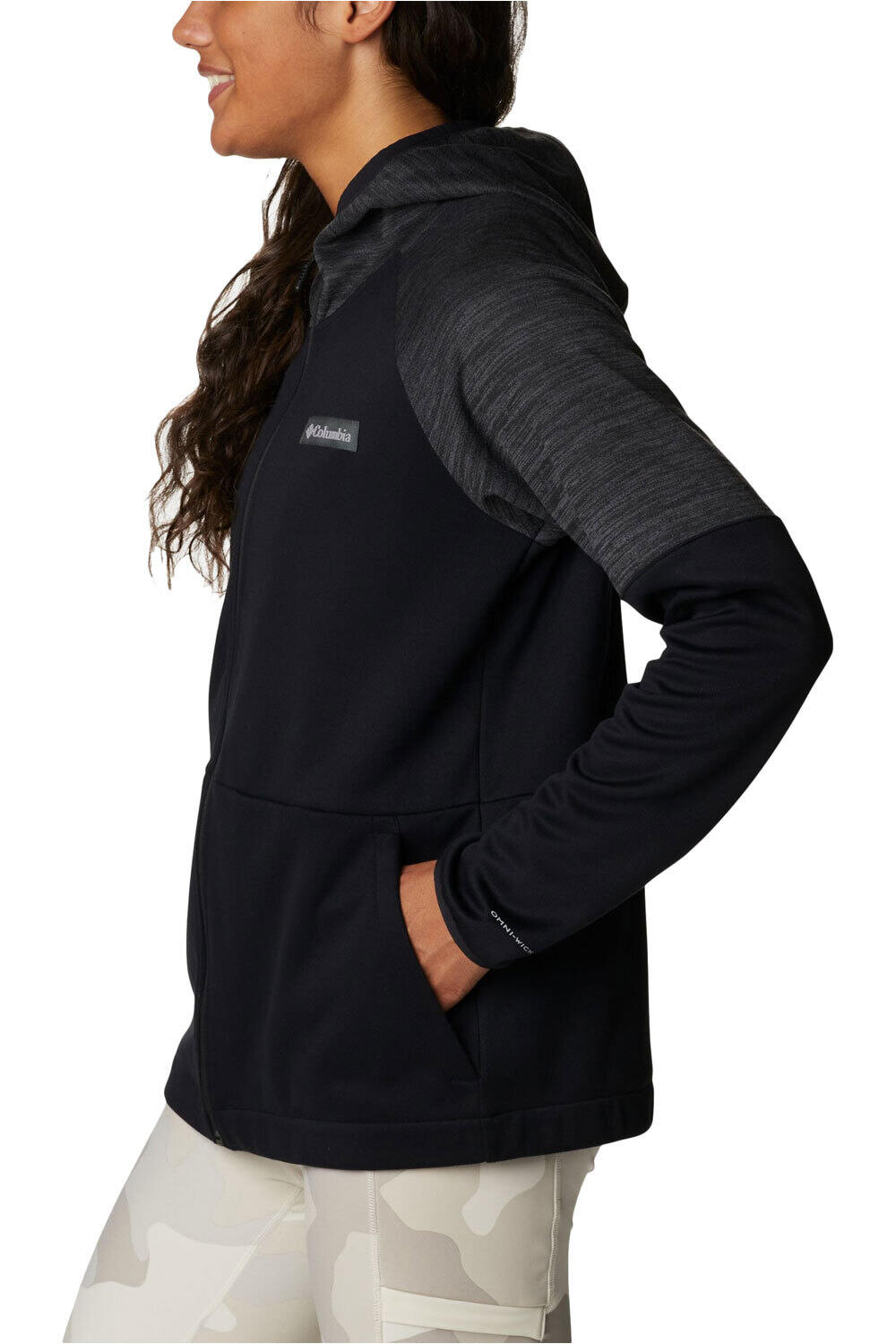 Columbia forro polar mujer Columbia Windgates FZ vista detalle Columbia forro polar mujer Columbia Windgates FZ vista detalle