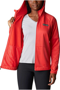 Columbia forro polar mujer Columbia Windgates FZ vista trasera Columbia forro polar mujer Columbia Windgates FZ vista trasera