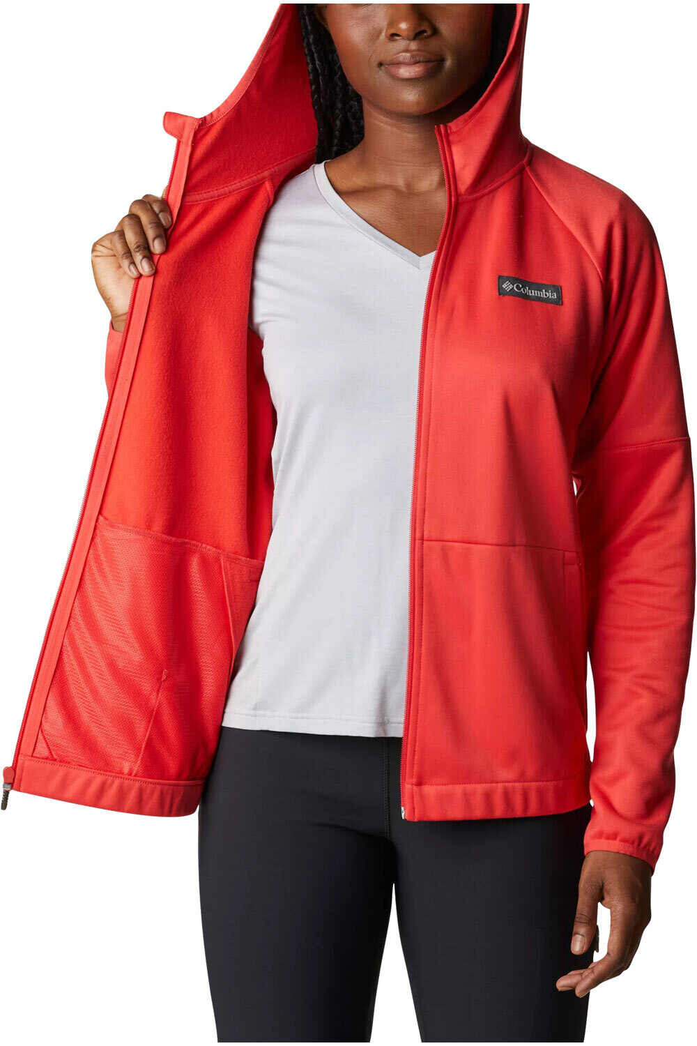 Columbia forro polar mujer Columbia Windgates FZ vista trasera Columbia forro polar mujer Columbia Windgates FZ vista trasera