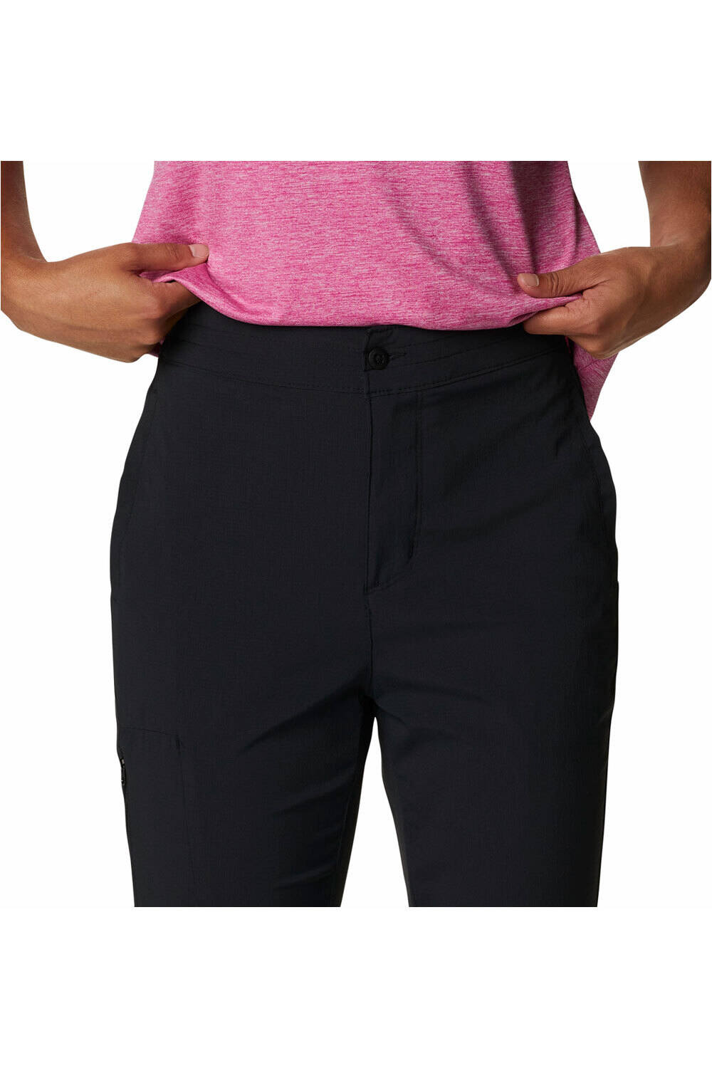 Columbia pantalón montaña mujer Columbia On The Go Pant vista trasera Columbia pantalón montaña mujer Columbia On The Go Pant vista trasera