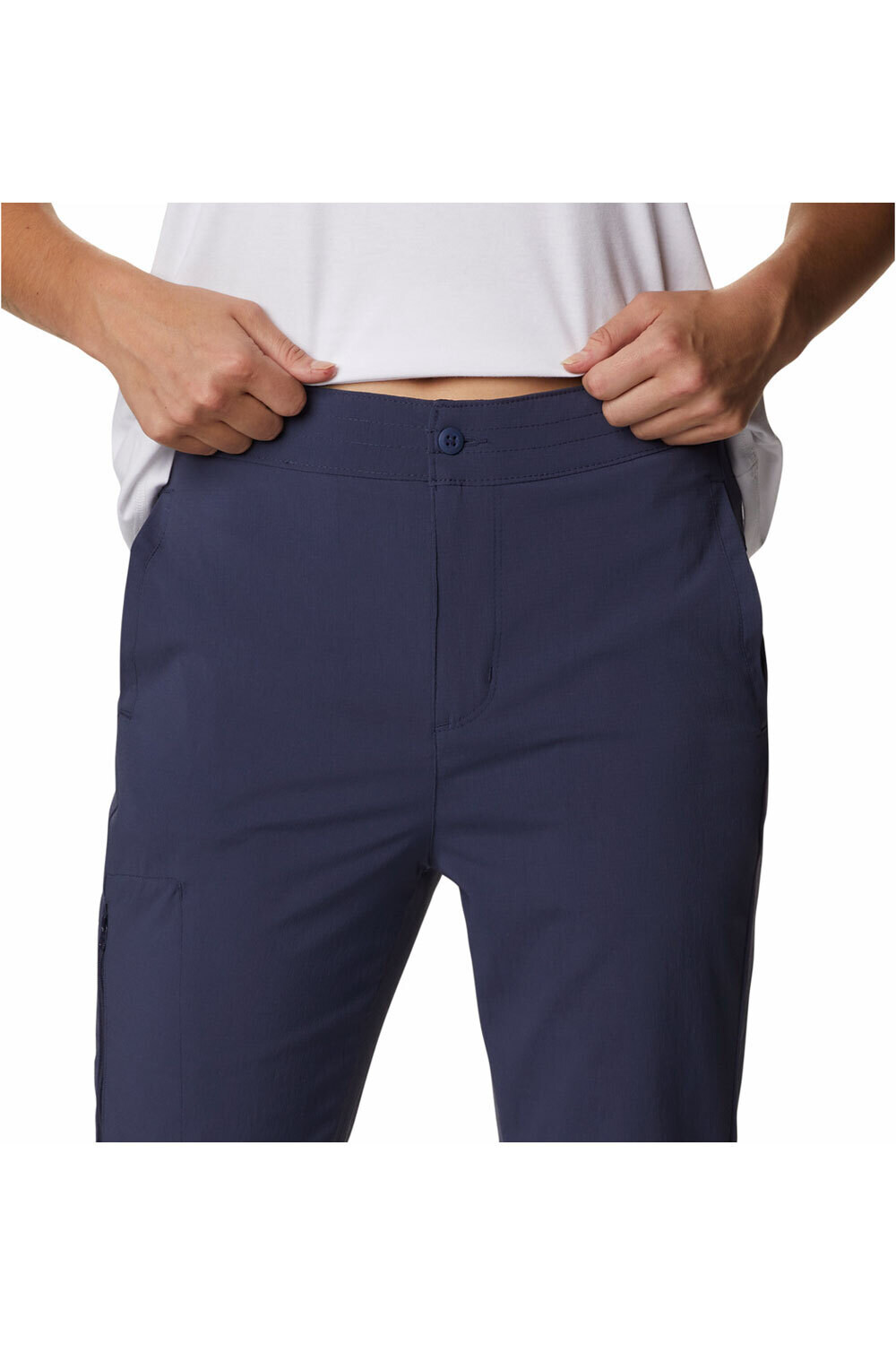 Columbia pantalón montaña mujer Columbia On The Go Pant vista trasera Columbia pantalón montaña mujer Columbia On The Go Pant vista trasera