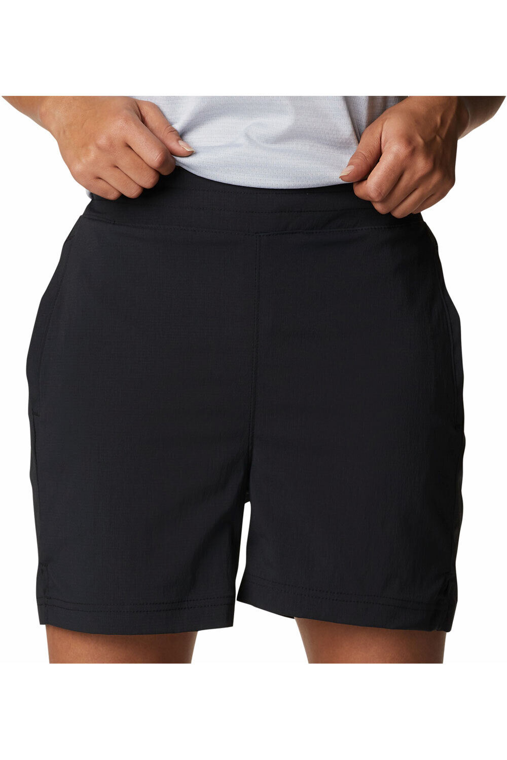 Columbia pantalón corto montaña mujer Columbia On The Go Short vista trasera Columbia pantalón corto montaña mujer Columbia On The Go Short vista trasera