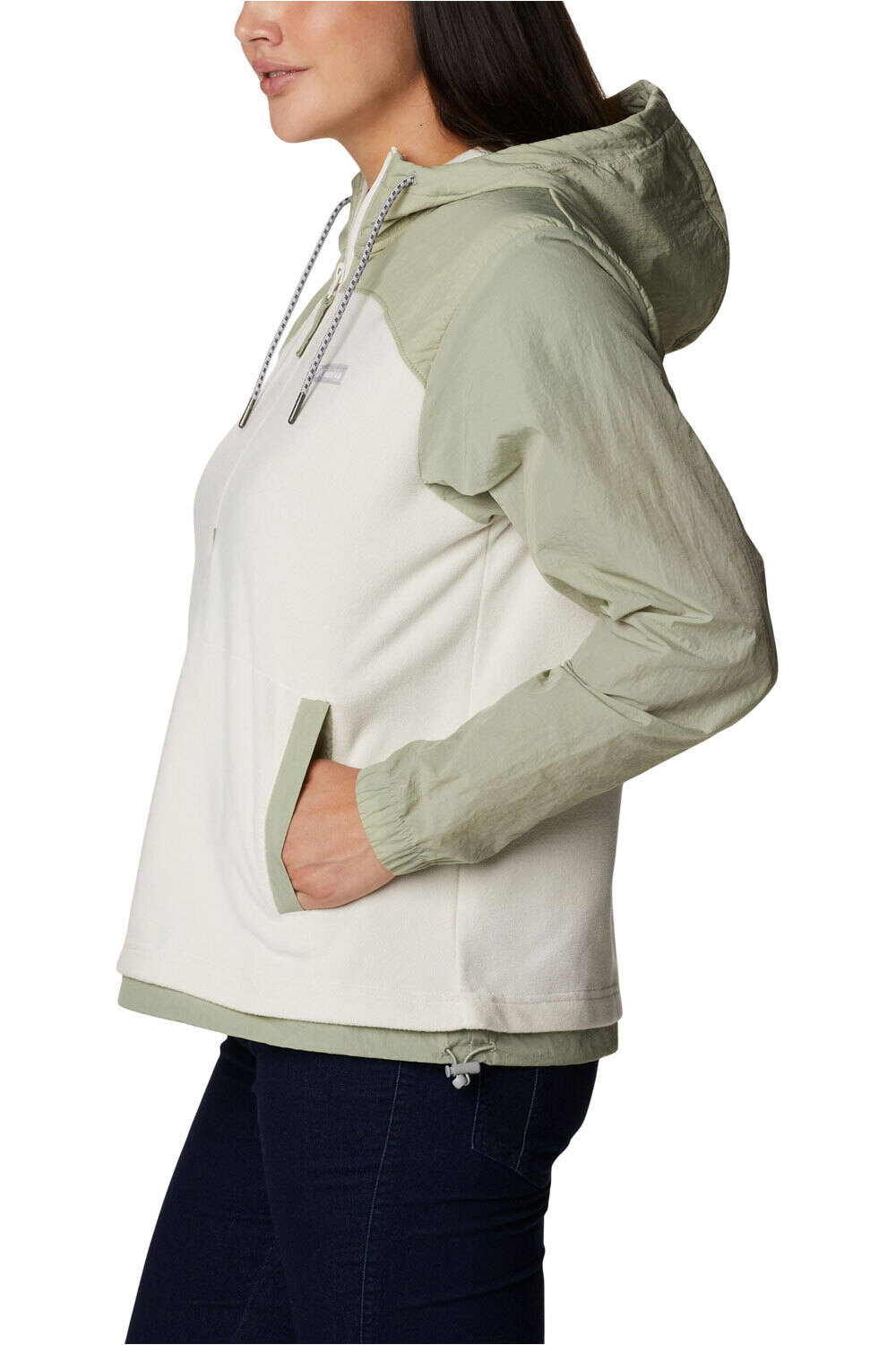 Columbia forro polar mujer Columbia Ali Peak Overlay Fleece vista detalle Columbia forro polar mujer Columbia Ali Peak Overlay Fleece vista detalle