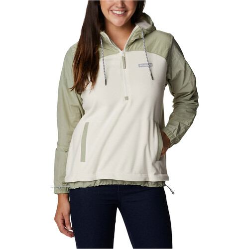 COLUMBIA ALI PEAK OVERLAY FLEECE blanco