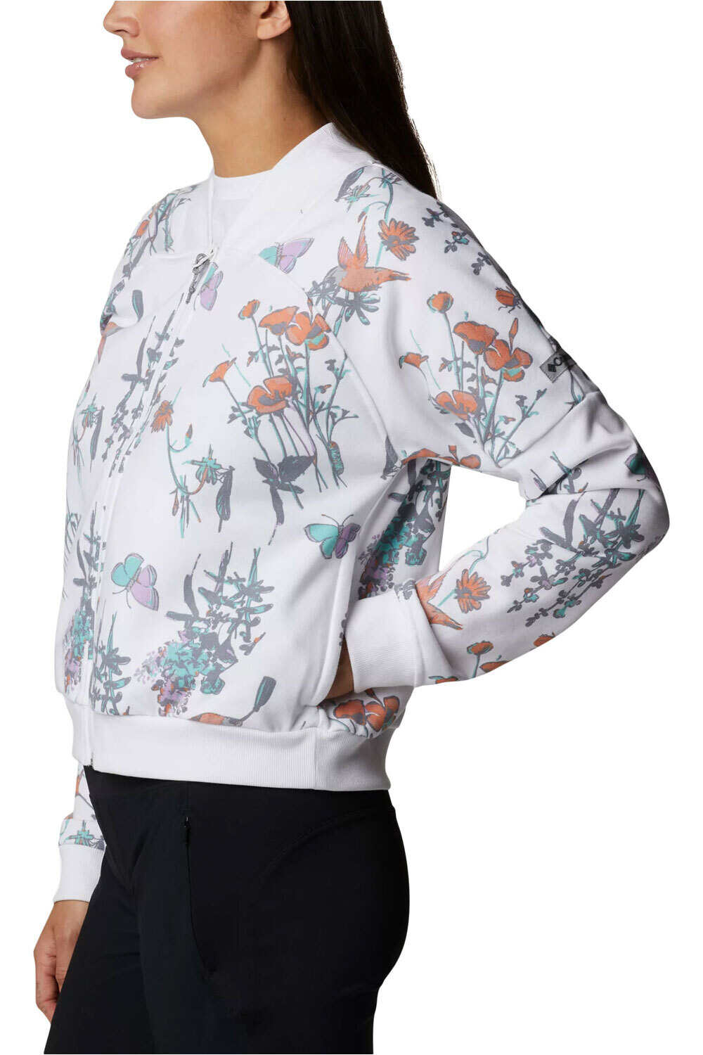 Columbia Sudaderas Montaña Mujer Columbia Columbia Lodge French Terry FZ vista trasera Columbia Sudaderas Montaña Mujer Columbia Columbia Lodge French Terry FZ vista trasera