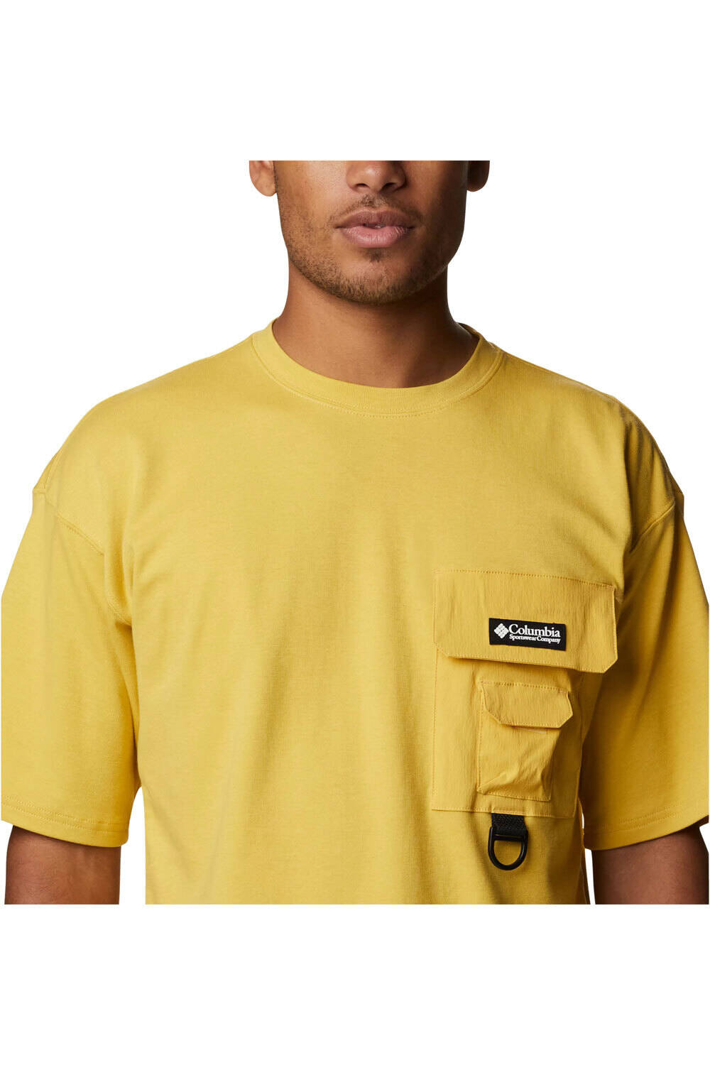 Columbia camiseta montaña manga corta hombre Columbia Field Creek Doubleknit Short Sleeve vista trasera Columbia camiseta montaña manga corta hombre Columbia Field Creek Doubleknit Short Sleeve vista trasera