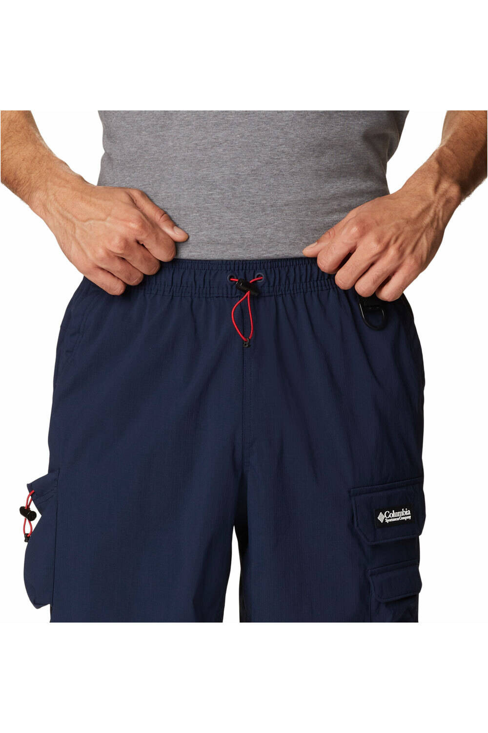 Columbia pantalón corto montaña hombre Columbia Field Creek Cargo Short vista frontal Columbia pantalón corto montaña hombre Columbia Field Creek Cargo Short vista frontal