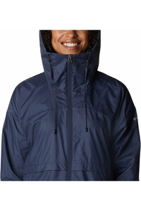Columbia chaqueta softshell mujer Columbia Alpine Chill Windbreaker vista trasera Columbia chaqueta softshell mujer Columbia Alpine Chill Windbreaker vista trasera