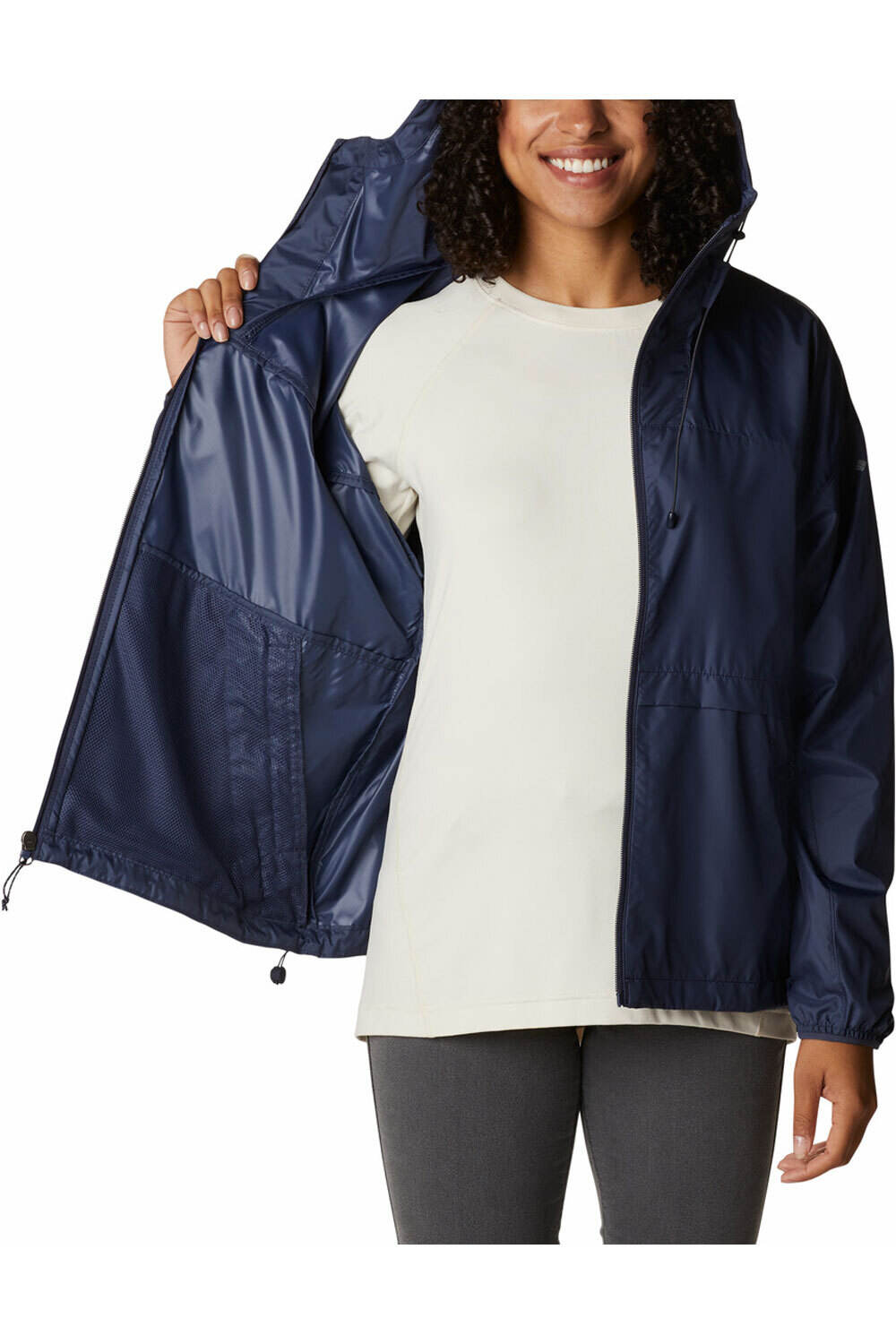 Columbia chaqueta softshell mujer Columbia Alpine Chill Windbreaker vista detalle Columbia chaqueta softshell mujer Columbia Alpine Chill Windbreaker vista detalle