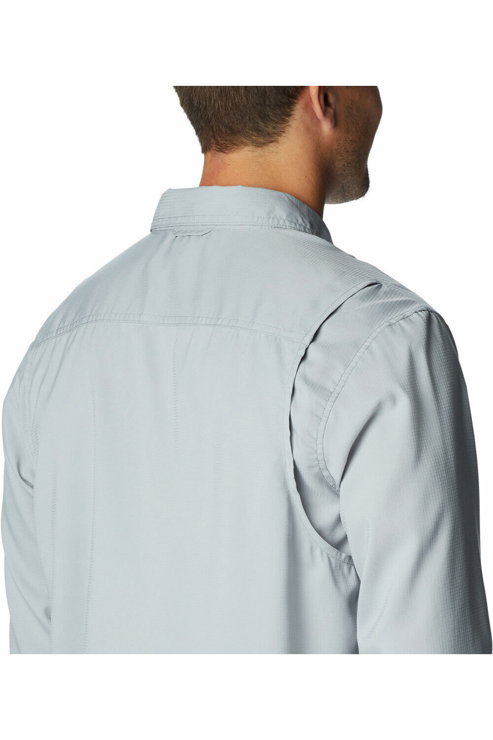 Columbia camisa montaña manga larga hombre Columbia Utilizer Woven Long Sleeve vista trasera Columbia camisa montaña manga larga hombre Columbia Utilizer Woven Long Sleeve vista trasera
