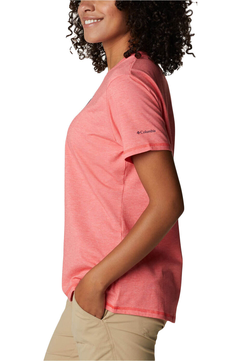 Columbia camiseta montaña manga corta mujer Columbia Sun Trek Graphic Tee II vista detalle Columbia camiseta montaña manga corta mujer Columbia Sun Trek Graphic Tee II vista detalle