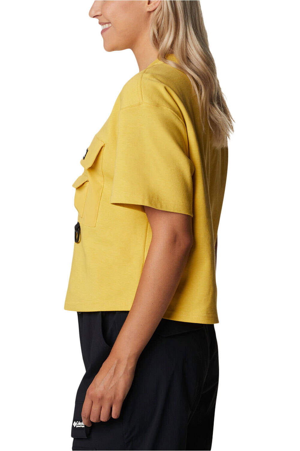 Columbia camiseta montaña manga corta mujer Columbia W Field Creek Cropped SS Tee vista trasera Columbia camiseta montaña manga corta mujer Columbia W Field Creek Cropped SS Tee vista trasera