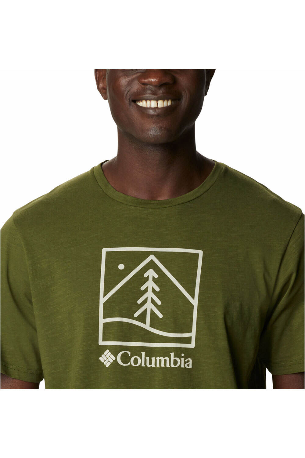 Columbia camiseta montaña manga corta hombre Columbia M Break it Down SS Tee vista trasera Columbia camiseta montaña manga corta hombre Columbia M Break it Down SS Tee vista trasera