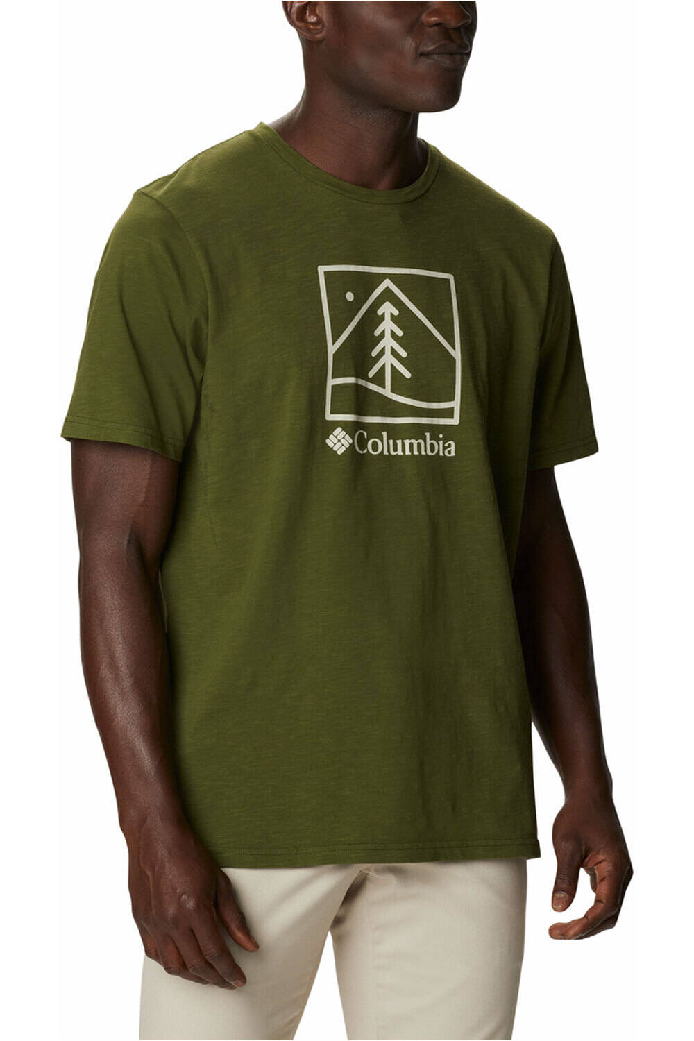 Columbia camiseta montaña manga corta hombre Columbia M Break it Down SS Tee vista detalle Columbia camiseta montaña manga corta hombre Columbia M Break it Down SS Tee vista detalle