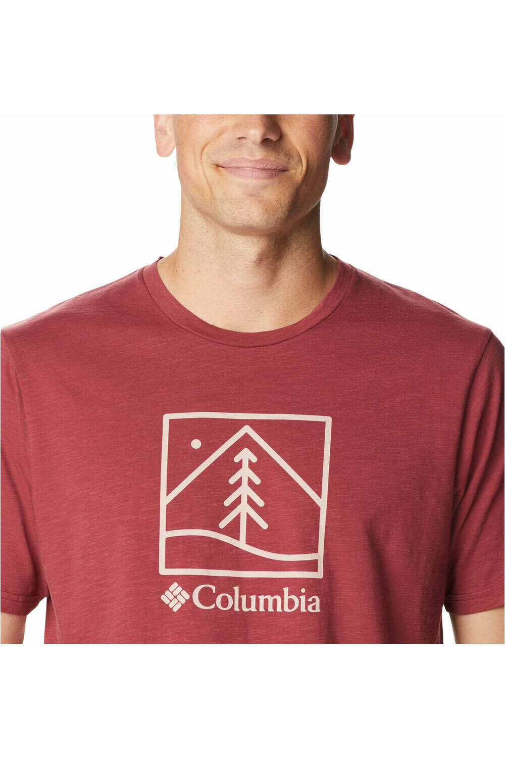 Columbia camiseta montaña manga corta hombre Columbia M Break it Down SS Tee vista trasera Columbia camiseta montaña manga corta hombre Columbia M Break it Down SS Tee vista trasera