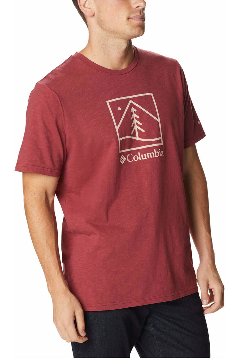 Columbia camiseta montaña manga corta hombre Columbia M Break it Down SS Tee vista detalle Columbia camiseta montaña manga corta hombre Columbia M Break it Down SS Tee vista detalle
