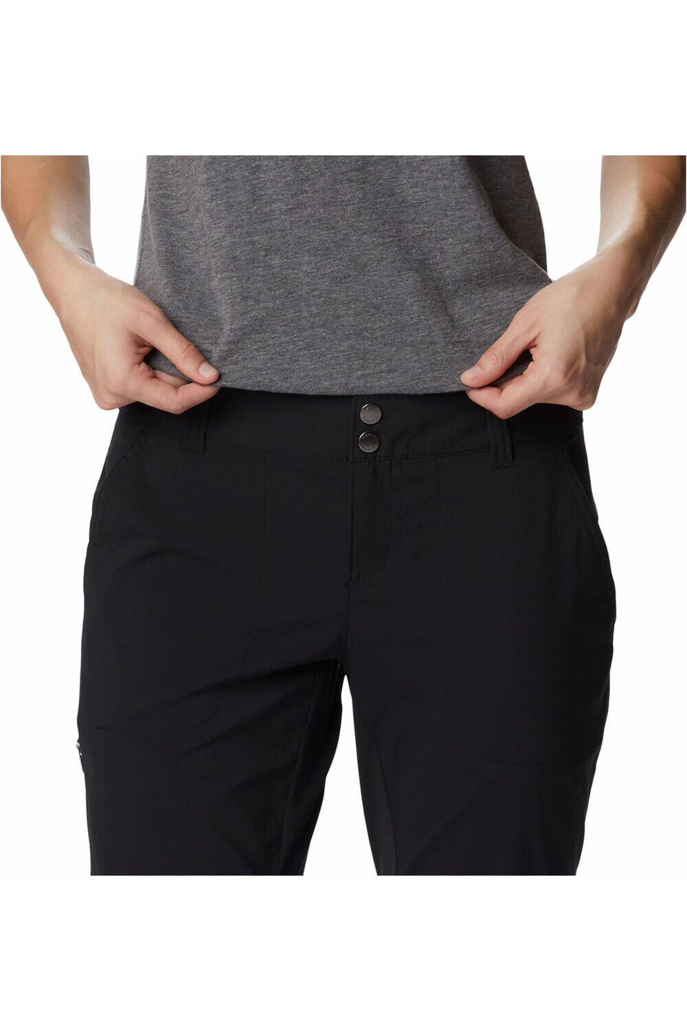Columbia pantalón montaña mujer Columbia Saturday Trail II EU Convertible Pant vista trasera Columbia pantalón montaña mujer Columbia Saturday Trail II EU Convertible Pant vista trasera
