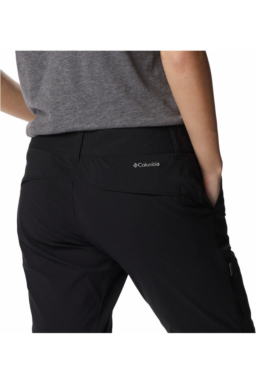 Columbia pantalón montaña mujer Columbia Saturday Trail II EU Convertible Pant vista detalle Columbia pantalón montaña mujer Columbia Saturday Trail II EU Convertible Pant vista detalle