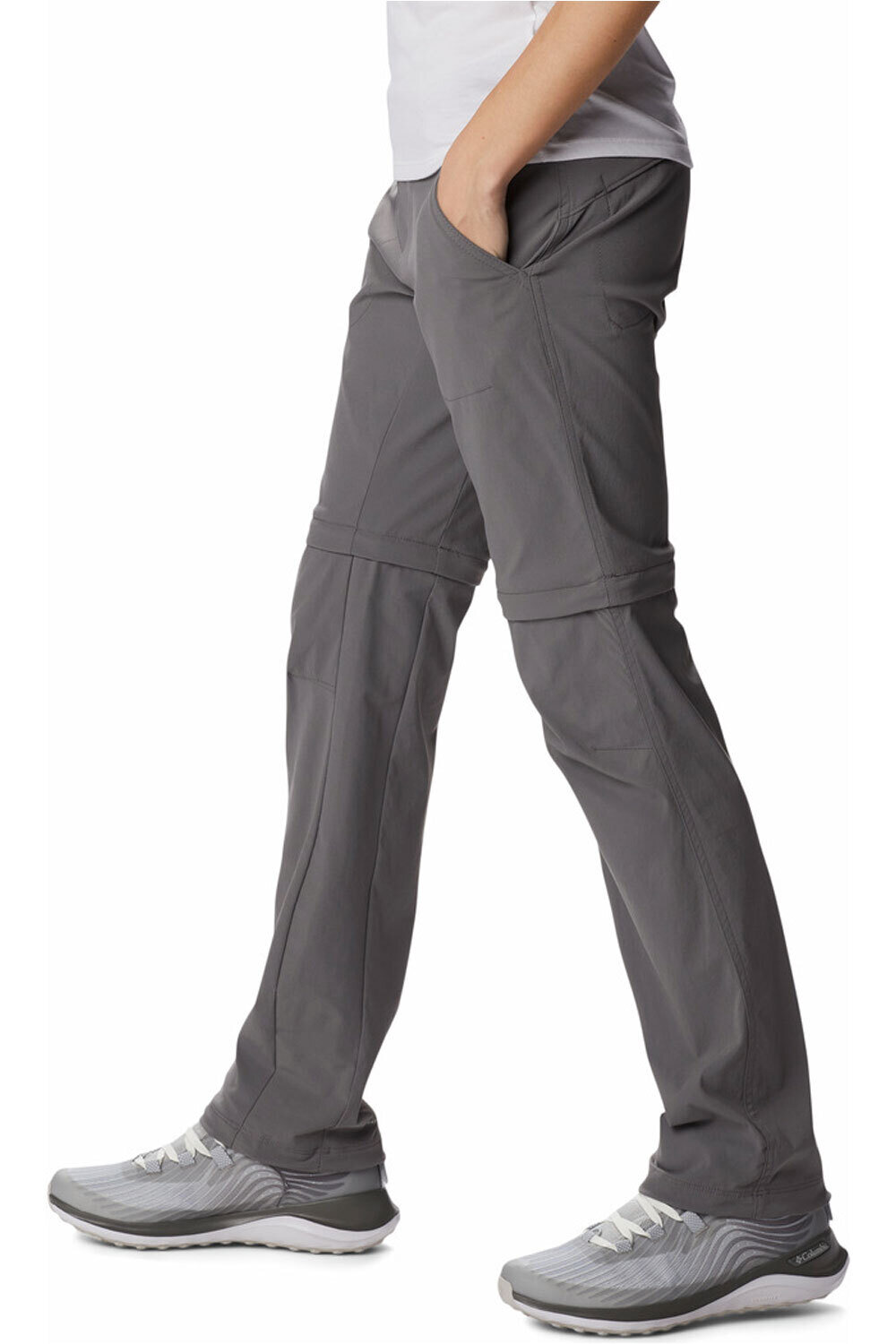 Columbia pantalón montaña mujer Columbia Saturday Trail II EU Convertible Pant vista frontal Columbia pantalón montaña mujer Columbia Saturday Trail II EU Convertible Pant vista frontal
