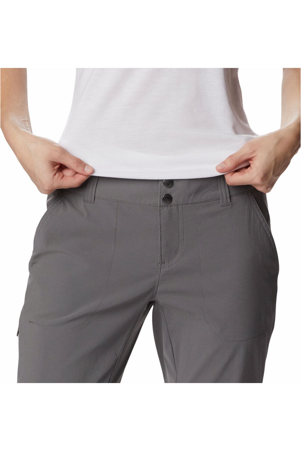 Columbia pantalón montaña mujer Columbia Saturday Trail II EU Convertible Pant vista trasera Columbia pantalón montaña mujer Columbia Saturday Trail II EU Convertible Pant vista trasera