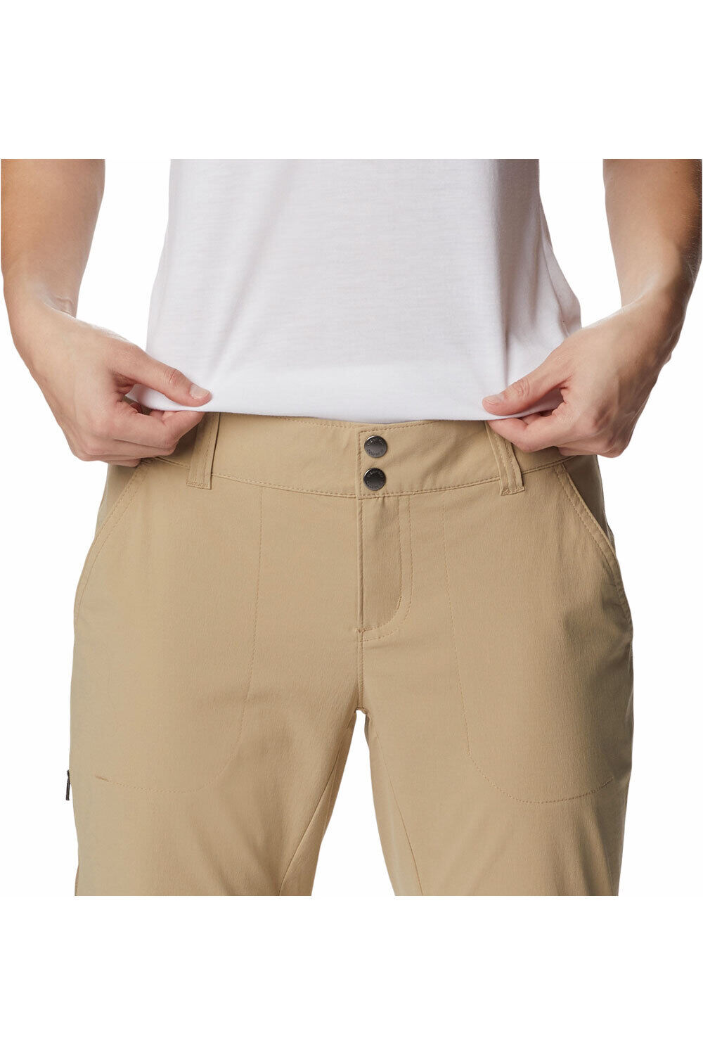 Columbia pantalón montaña mujer Columbia Saturday Trail II EU Convertible Pant vista trasera Columbia pantalón montaña mujer Columbia Saturday Trail II EU Convertible Pant vista trasera