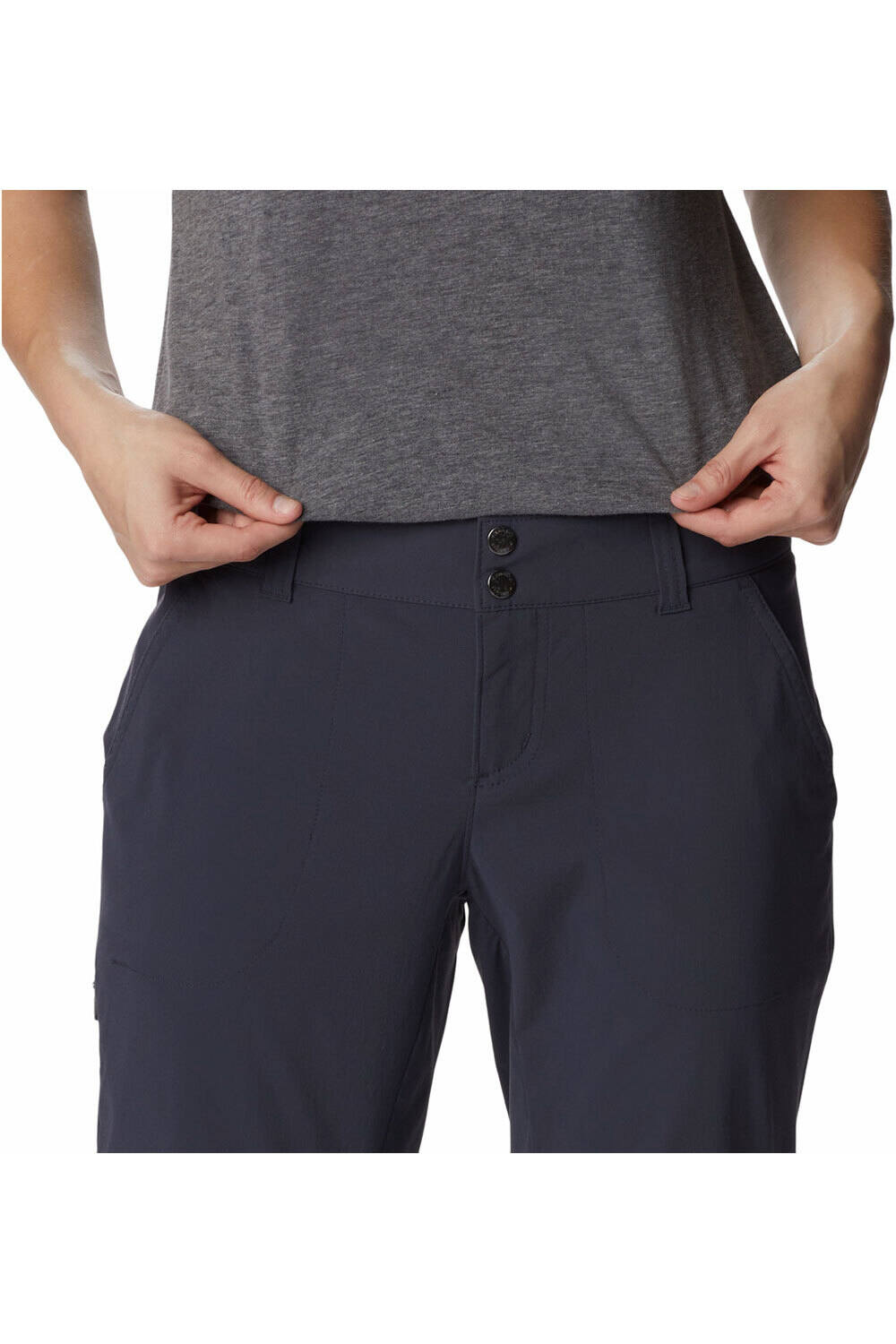 Columbia pantalón montaña mujer Columbia Saturday Trail II EU Convertible Pant vista trasera Columbia pantalón montaña mujer Columbia Saturday Trail II EU Convertible Pant vista trasera