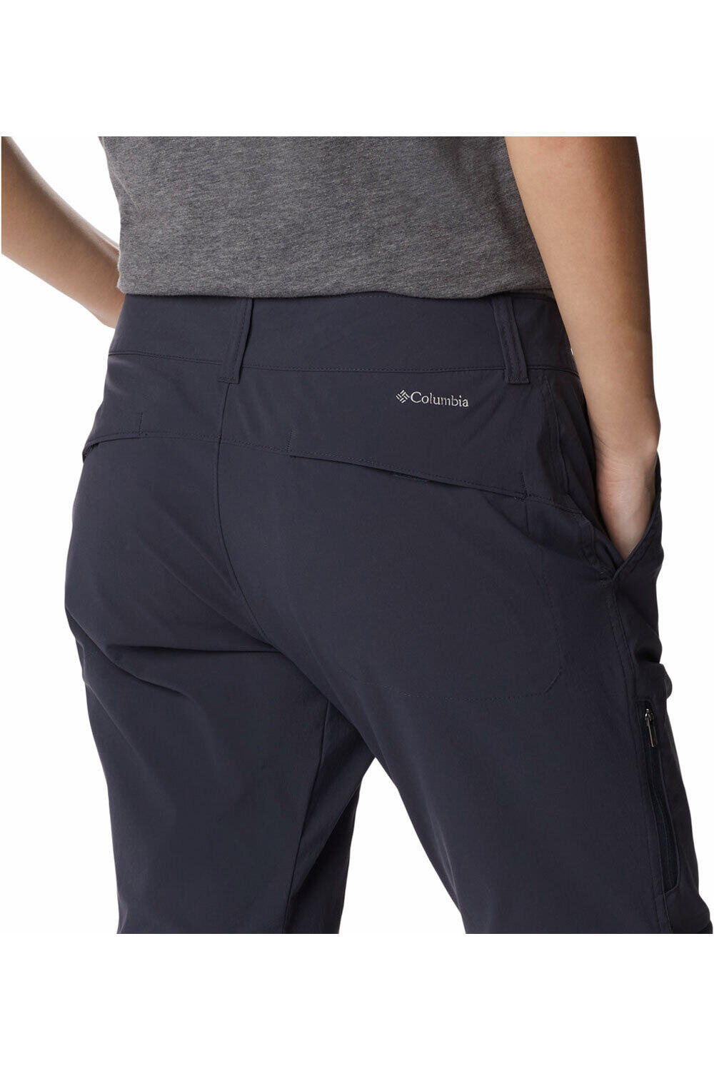 Columbia pantalón montaña mujer Columbia Saturday Trail II EU Convertible Pant vista detalle Columbia pantalón montaña mujer Columbia Saturday Trail II EU Convertible Pant vista detalle