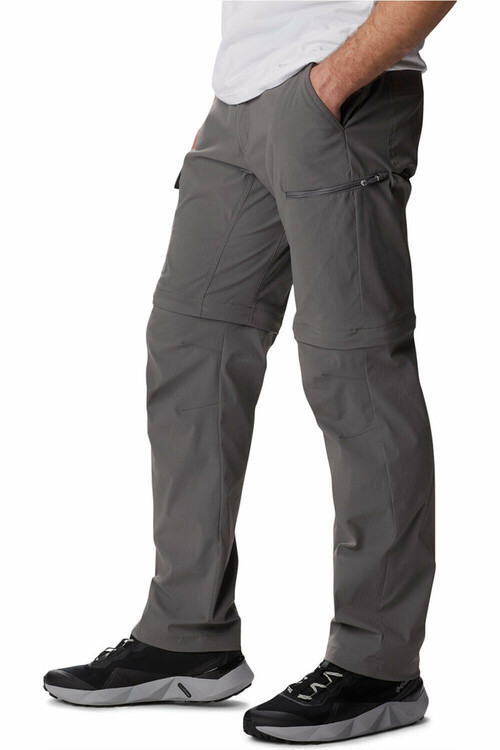 COLUMBIA NEWTON RIDGE EU CONVERTIBLE PANT gris