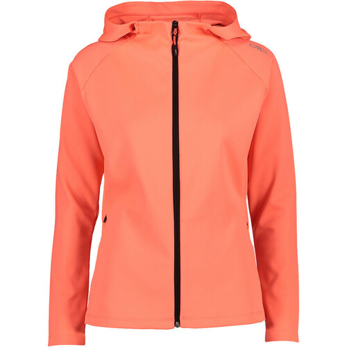 CMP WOMAN JACKET FIX HOOD rojo
