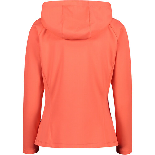 CMP WOMAN JACKET FIX HOOD rojo