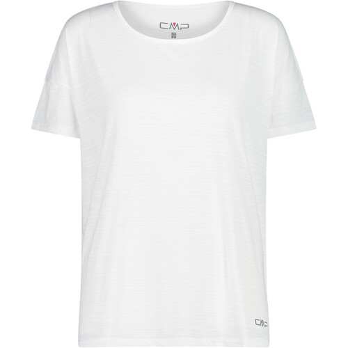 CMP WOMAN T-SHIRT MAXI blanco