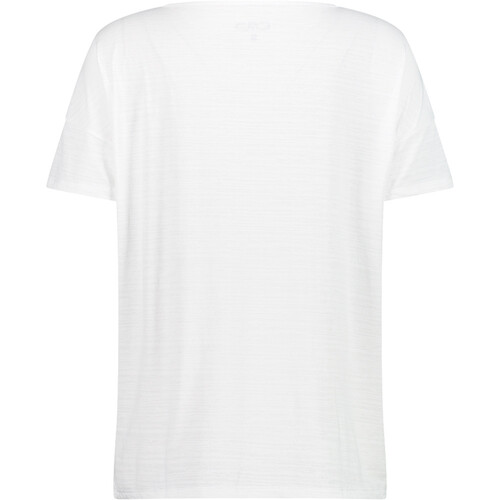 CMP WOMAN T-SHIRT MAXI blanco