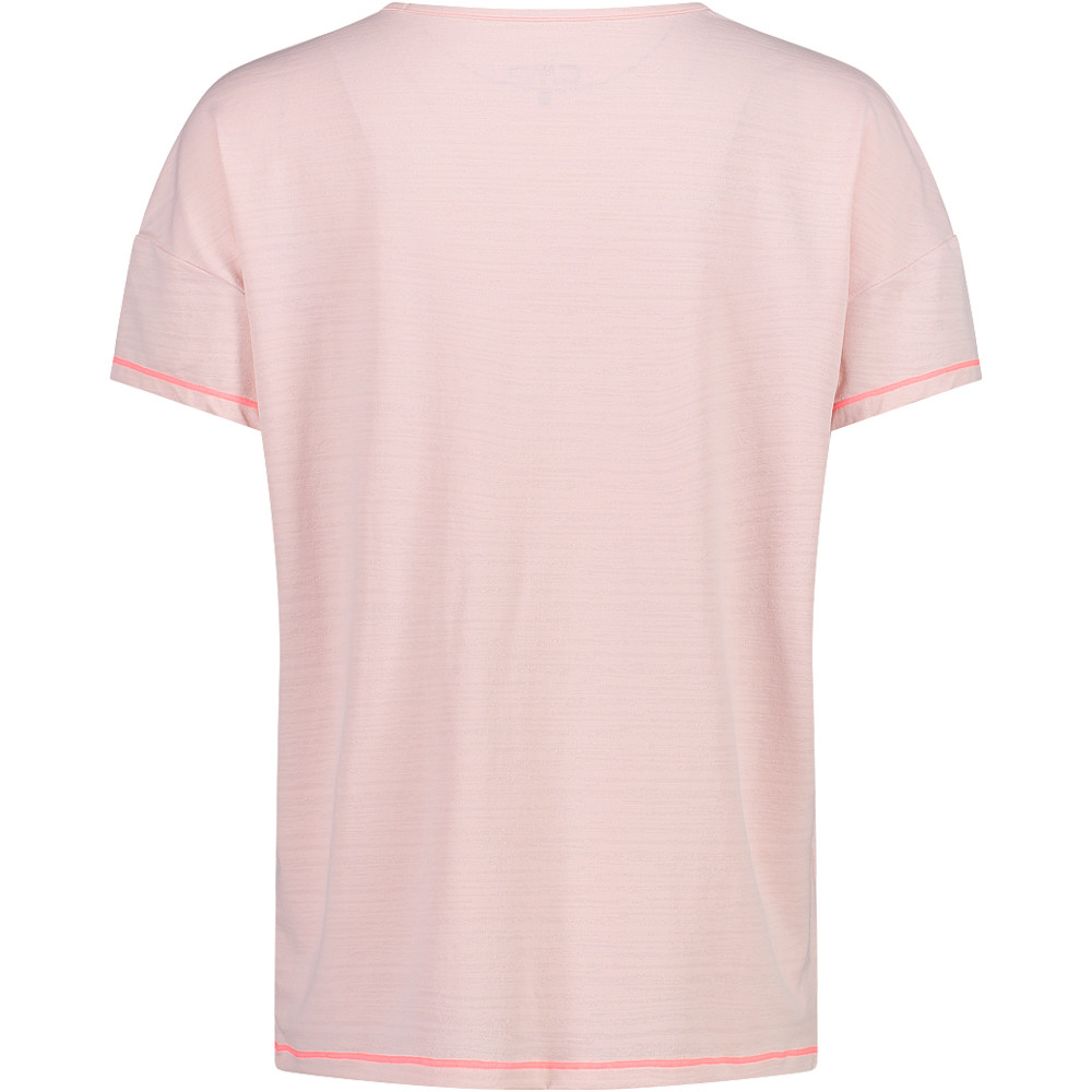 Cmp camisetas fitness mujer Cmp WOMAN T-SHIRT MAXI vista trasera Cmp camisetas fitness mujer Cmp WOMAN T-SHIRT MAXI vista trasera