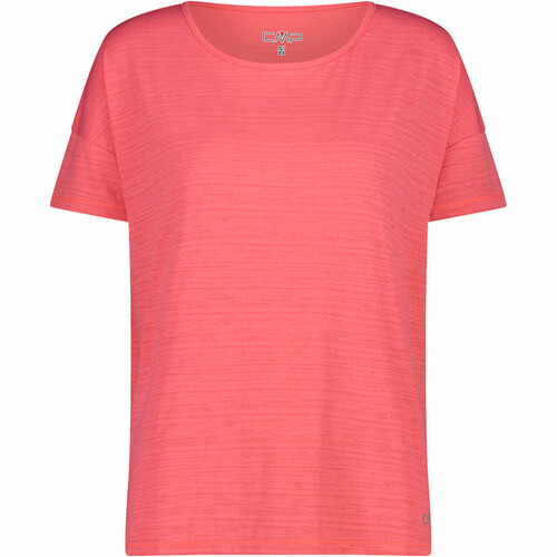 CMP WOMAN T-SHIRT MAXI rojo