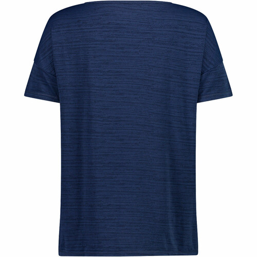 CMP WOMAN T-SHIRT MAXI azul
