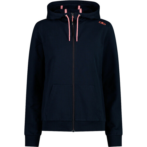 CMP WOMAN JACKET FIX HOOD azul
